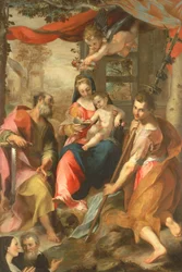 Madonna van San Simone met St. Simon